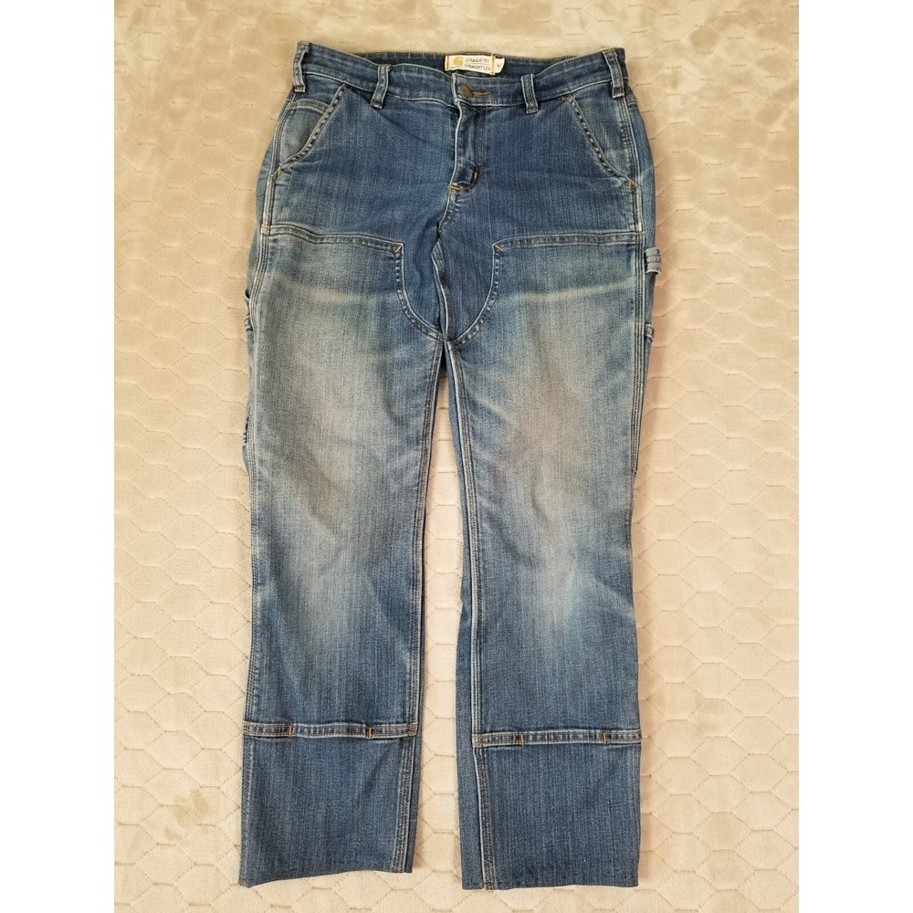 Carhartt Women's 30x26* Rugged Flex Straight Fit Double Front Jeans - Tag 6 Tall